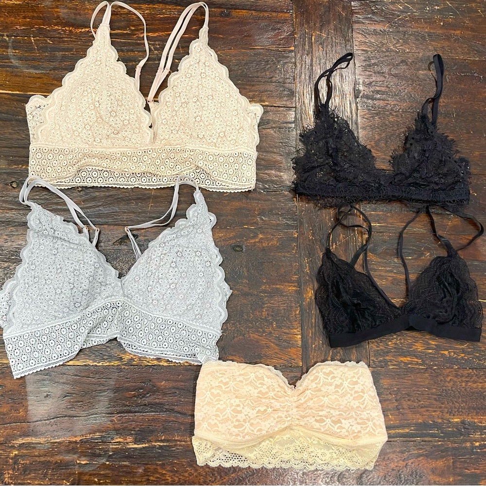 Urban Outfitters and Aerie Bralette Bundle - $30